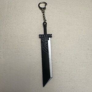 Final Fantasy 7 (FF VII) Cloud Buster Sword Metal Keychain